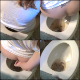 A red head girl uses a toilet in 10 scenes. She shits in 6 of those scenes. Product can be seen in a couple of shots. Audible pooping and plop sounds. Great farts in almost every scene! Presented in 720P HD. 252MB, MP4 file. Over 19.5 minutes.